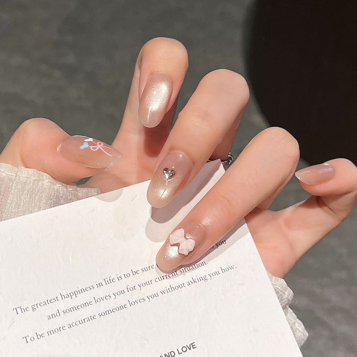 Decorative 3D Nail Art Extensions Bowlift