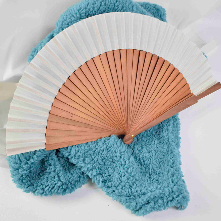 Ladies elegant hand fan made of eco-friendly paper Bowlift