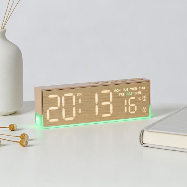Multifunctional Digital Watch with Temperature Sensor Bowlift