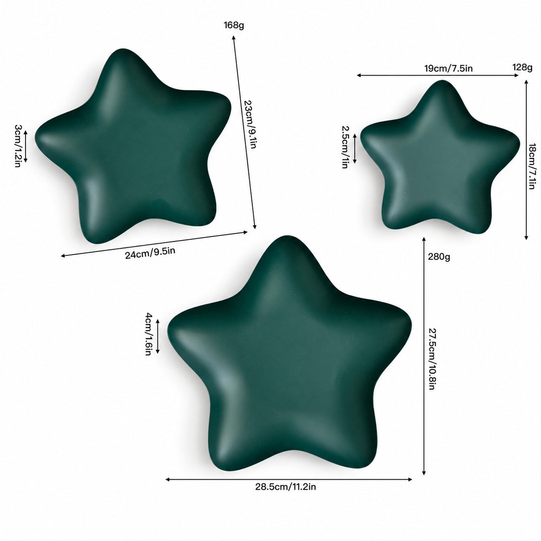 Star-shaped Serving Platter