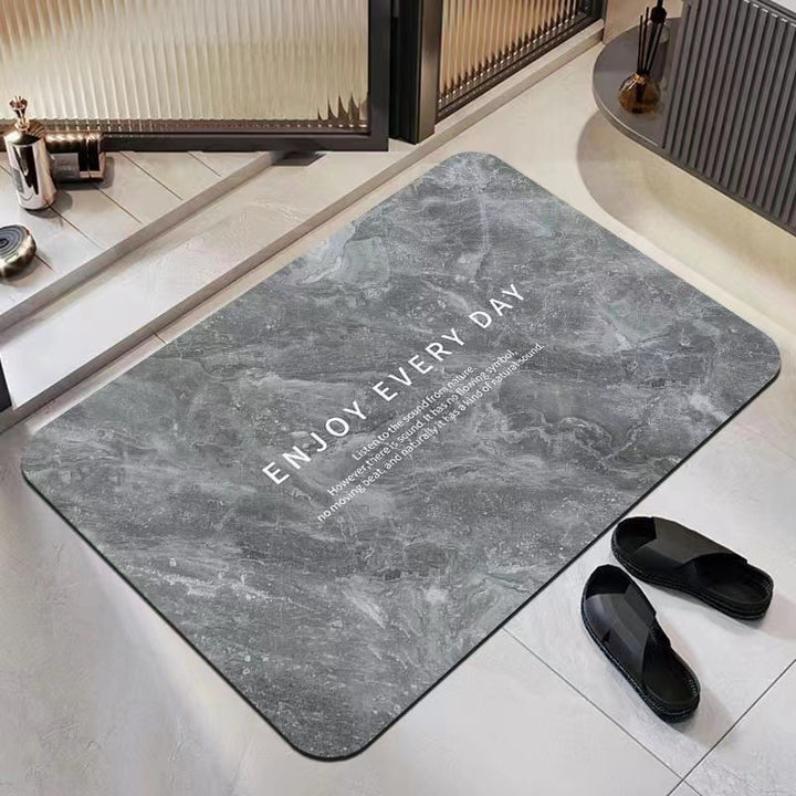 Microfiber Memory Foam Bath Mat with Non-Slip Backing Bowlift
