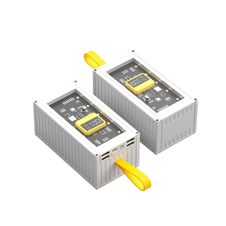 Portable power bank with digital charging display and quick charging function Bowlift