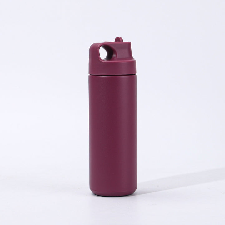 Women high-quality insulated water bottle with practical carrying handle Bowlift