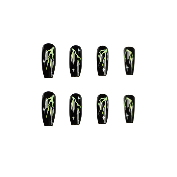 Creative Nail Art with Neon Motif Bowlift