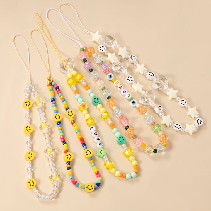 Playful Beaded Eyewear Holder Bowlift