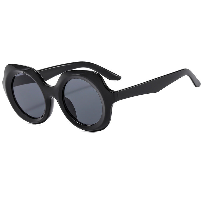Ladies designer sunglasses with extravagant tortoiseshell frame Bowlift
