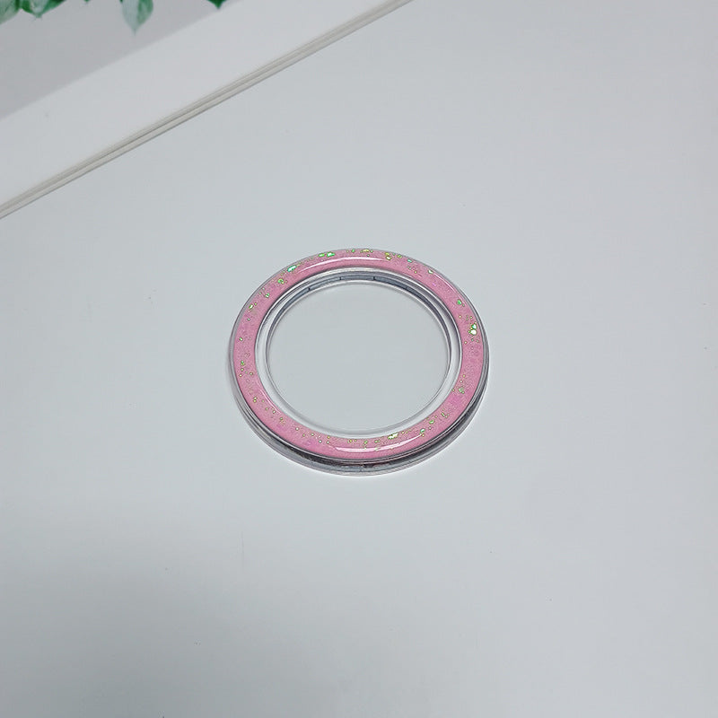 Decorative Transparent Compact Mirror Bowlift