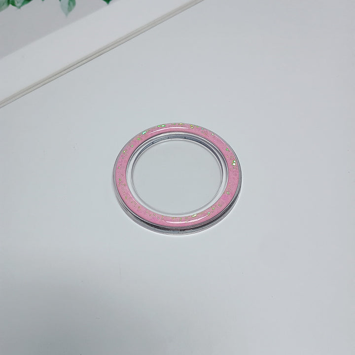 Decorative Transparent Compact Mirror Bowlift