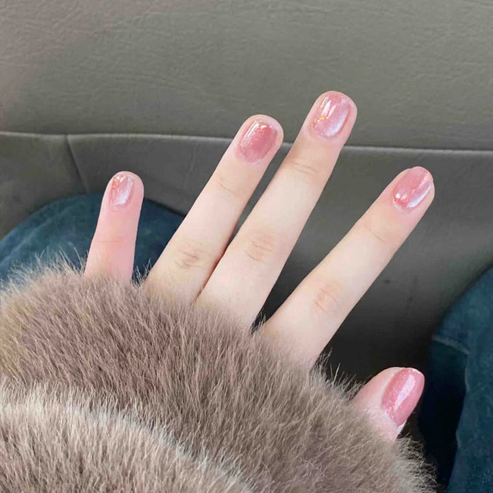 Elegant Sculpted Press-On Nails Bowlift