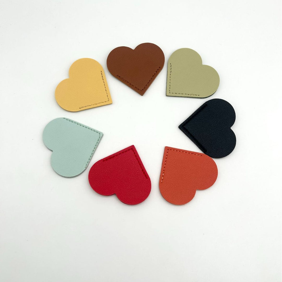 Heart-Shaped Leather Accessory Bowlift