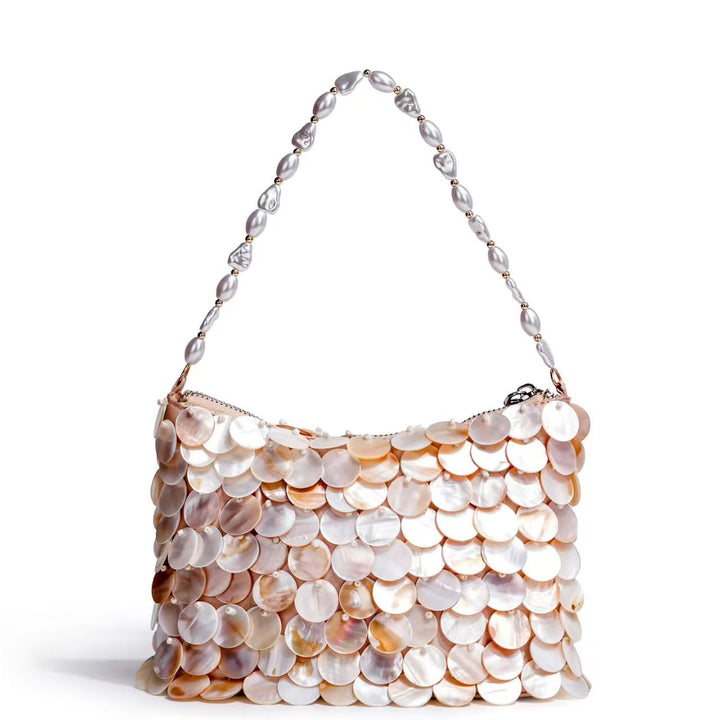 Shell Beaded Handbag Bowlift