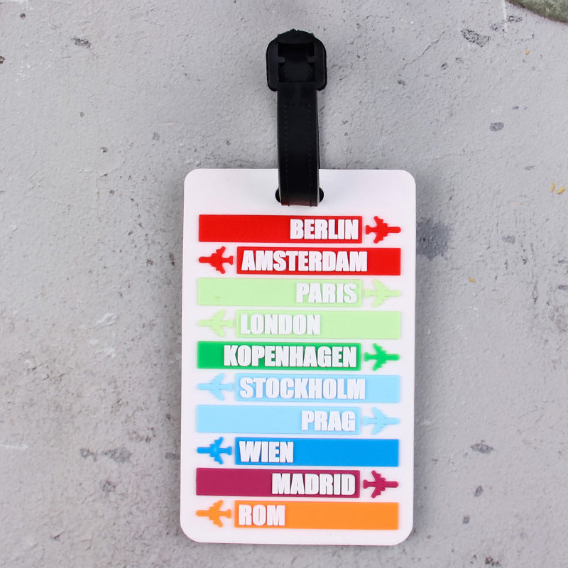 Creative Travel Luggage Tag Bowlift