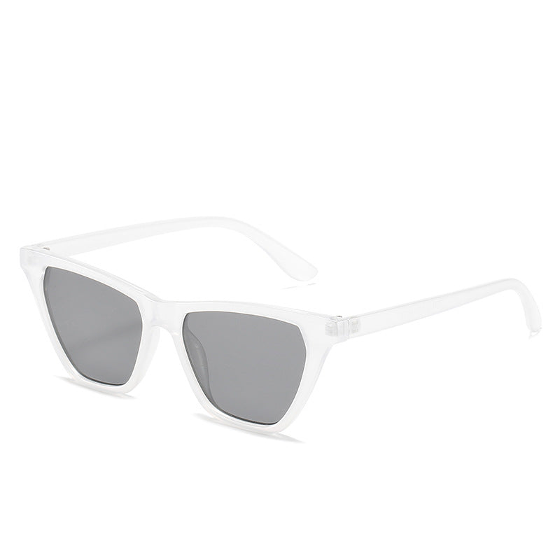 Women's Cat-Eye Sunglasses with Innovative Transparent Frame Bowlift