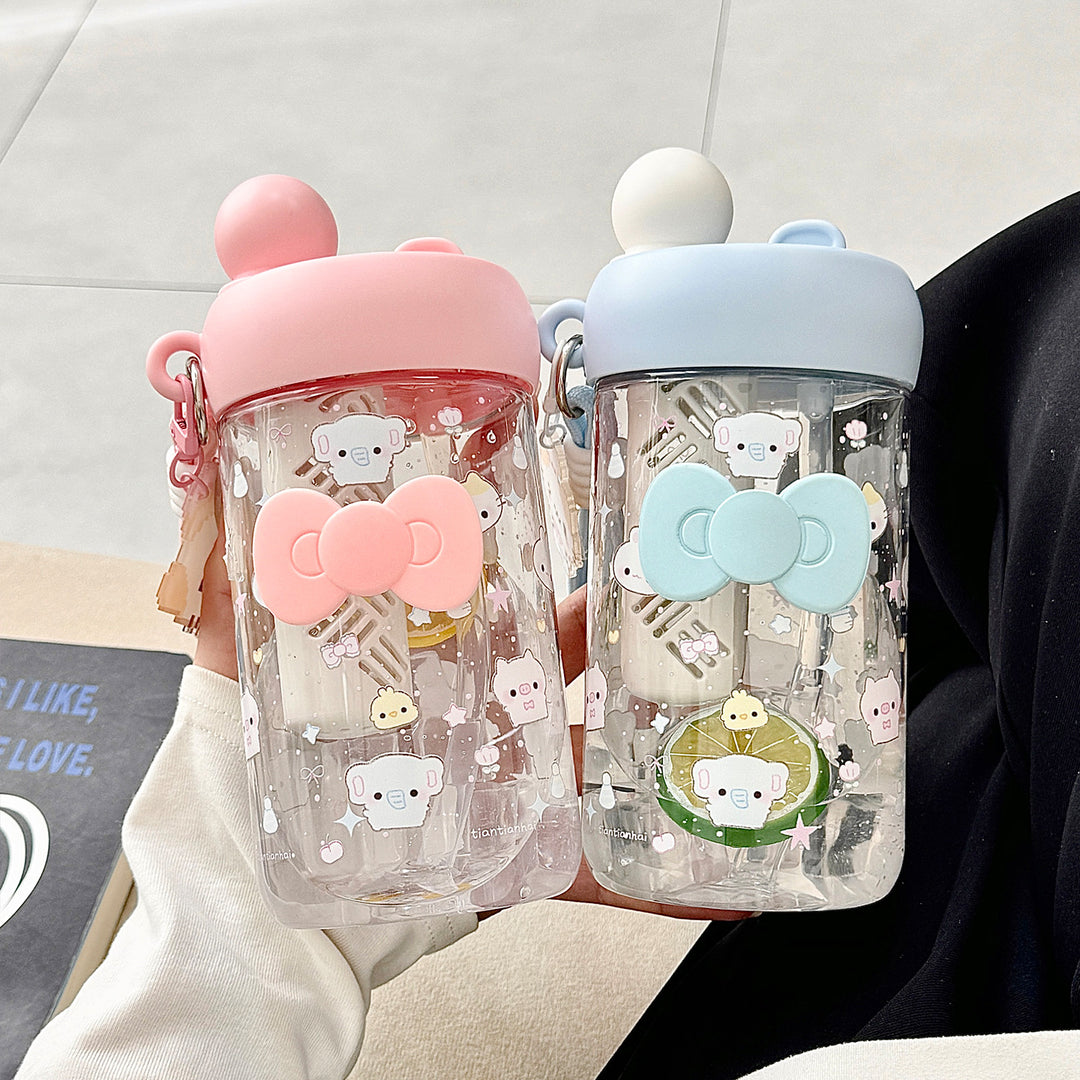 Women’s water bottle with playful design Bowlift