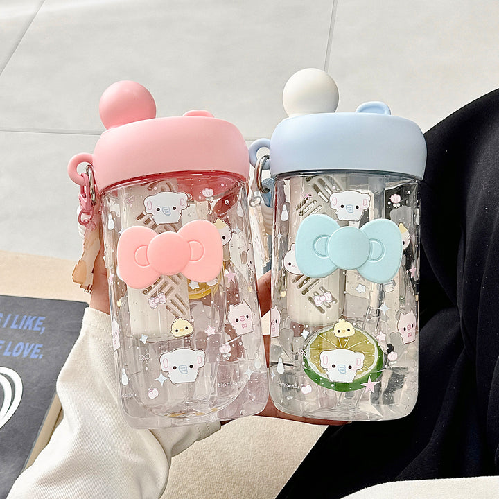 Women’s water bottle with playful design Bowlift