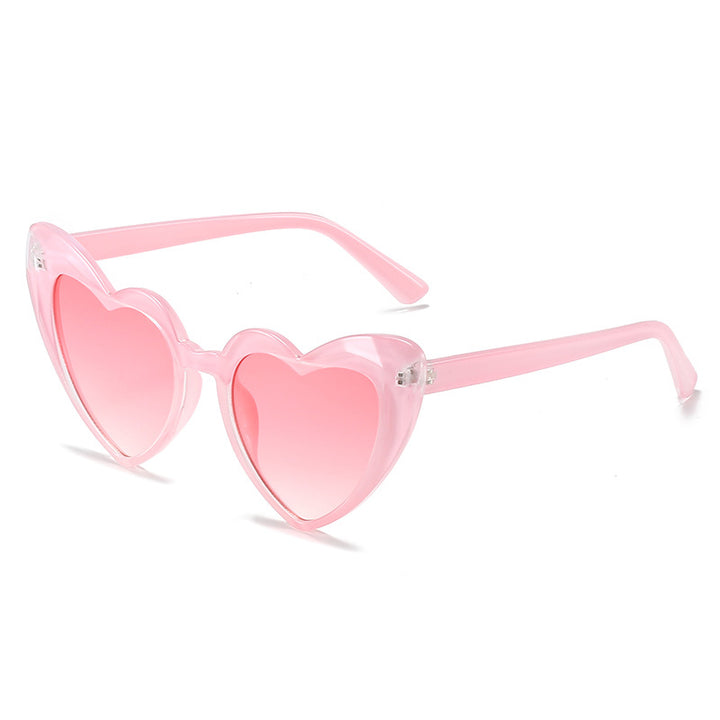 Ladies Heart-Shaped Sunglasses in Innovative Design Bowlift
