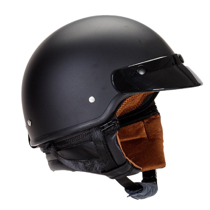 Classic Half-Helmet Motorcycle Gear Bowlift