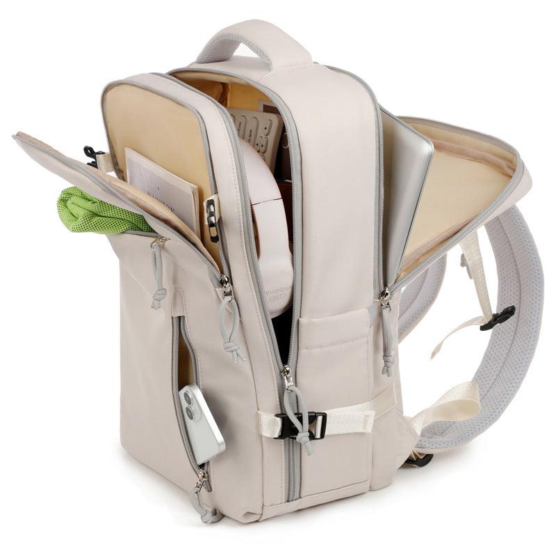 Stylish Backpack with Multi-Compartment Design Bowlift