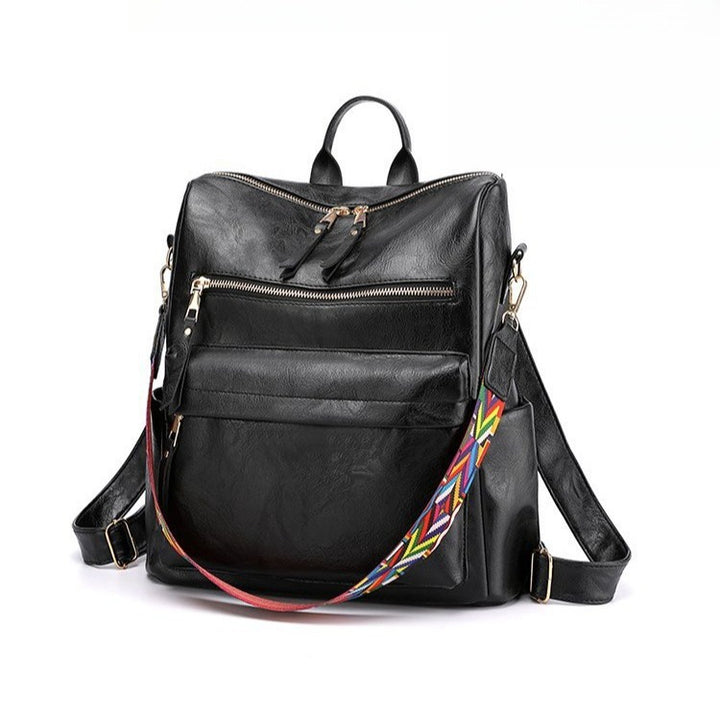 Chic Leather Backpack Bowlift