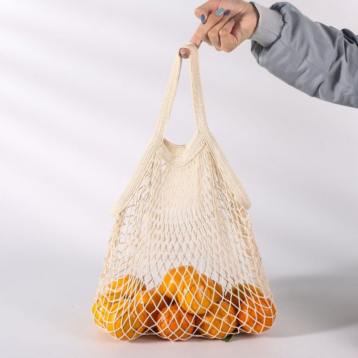 Net bag with reinforced handle Bowlift