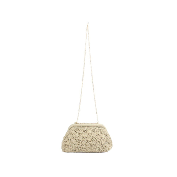 Clutch bag in elegant crochet style Bowlift