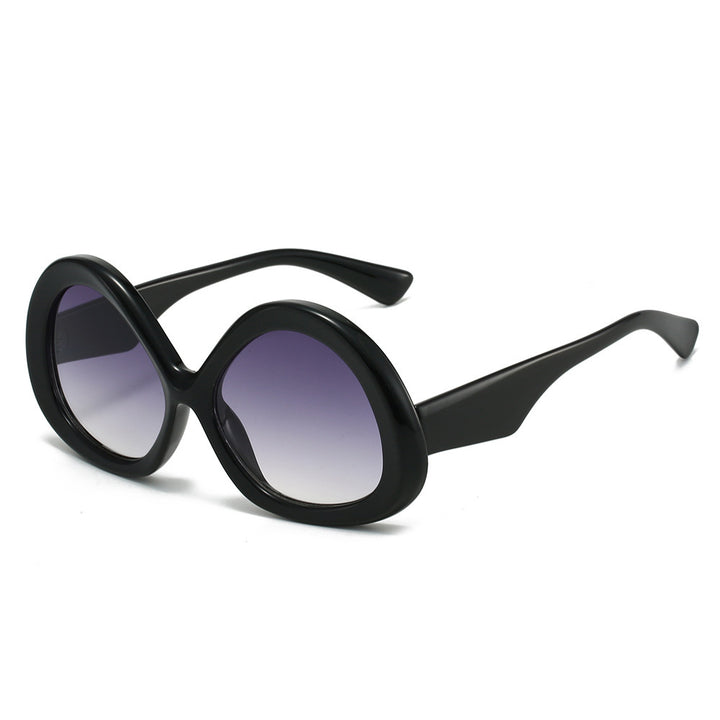 Oversized Retro-Inspired Butterfly Sunglasses Bowlift