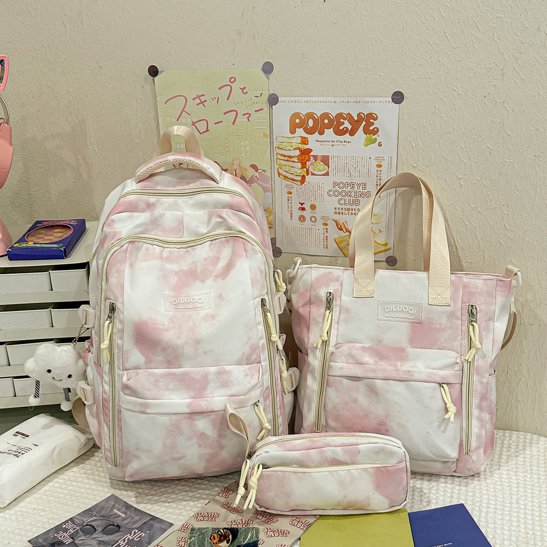 Versatile Multi-Functional Travel School Backpack Set Bowlift