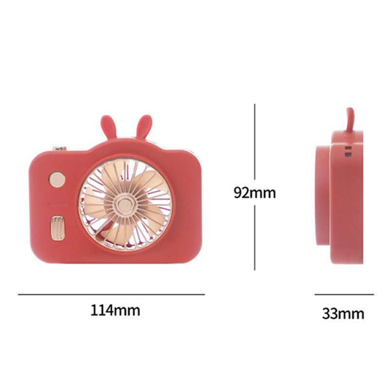 Women's Portable Camera Style Fan Bowlift