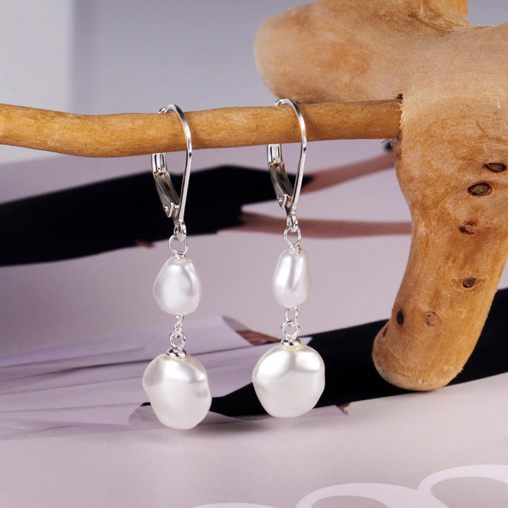 Pearl Drop Earrings Bowlift