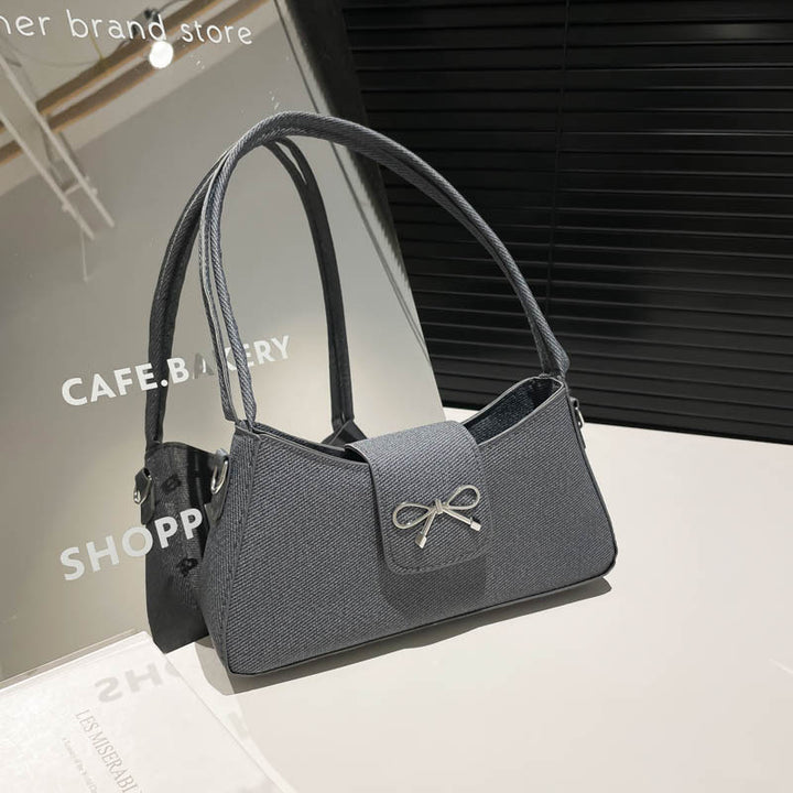 Chic Textured Mini Crossbody Bag Bowlift