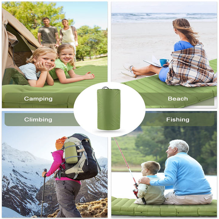 Compact and Comfortable Camping Sleeping Pad Bowlift
