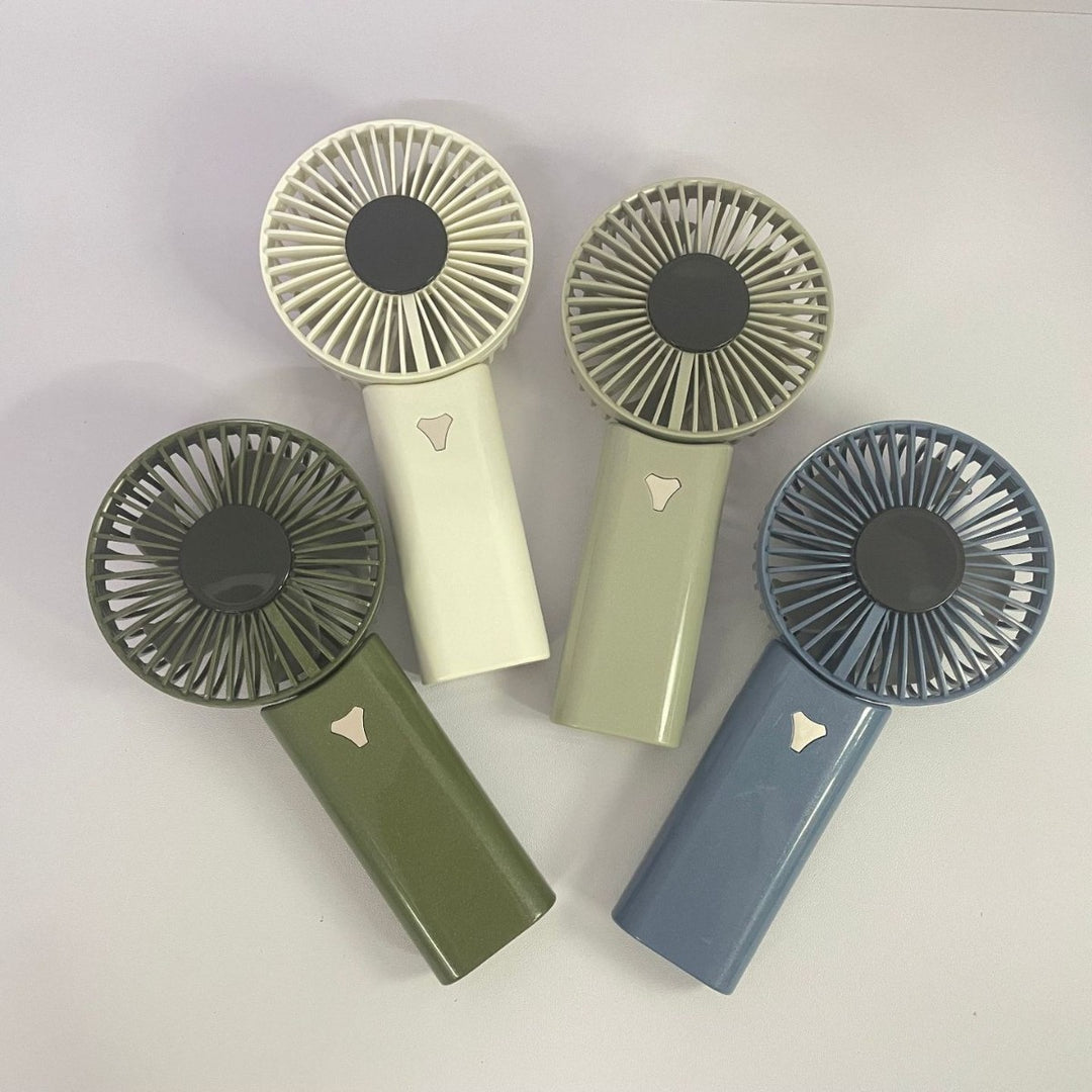 Unisex Portable Hand Fan with Ergonomic Grip Bowlift