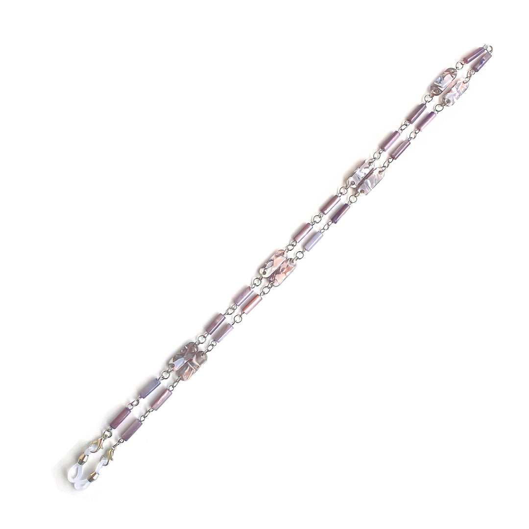 Elegant Gemstone Eyewear Chain Bowlift