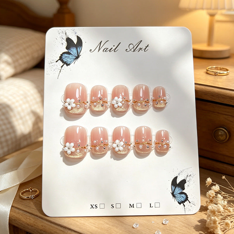 Decorative Floral Nail Art Set Bowlift