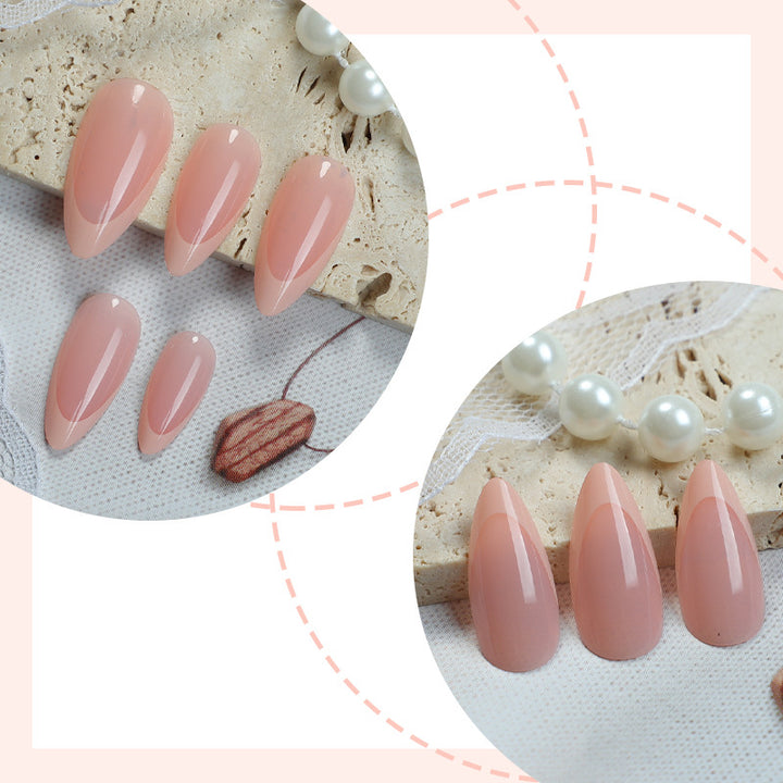 Premium Press-On Nail Tips Set Bowlift