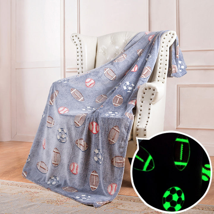 Unisex Sport-Motiv Fleece Blanket Bowlift