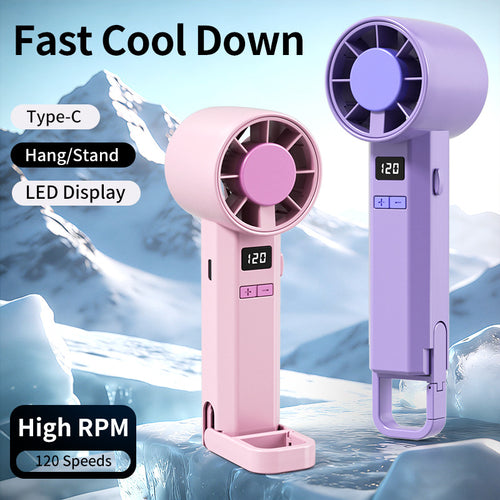 Women Portable Mini Fan Bowlift