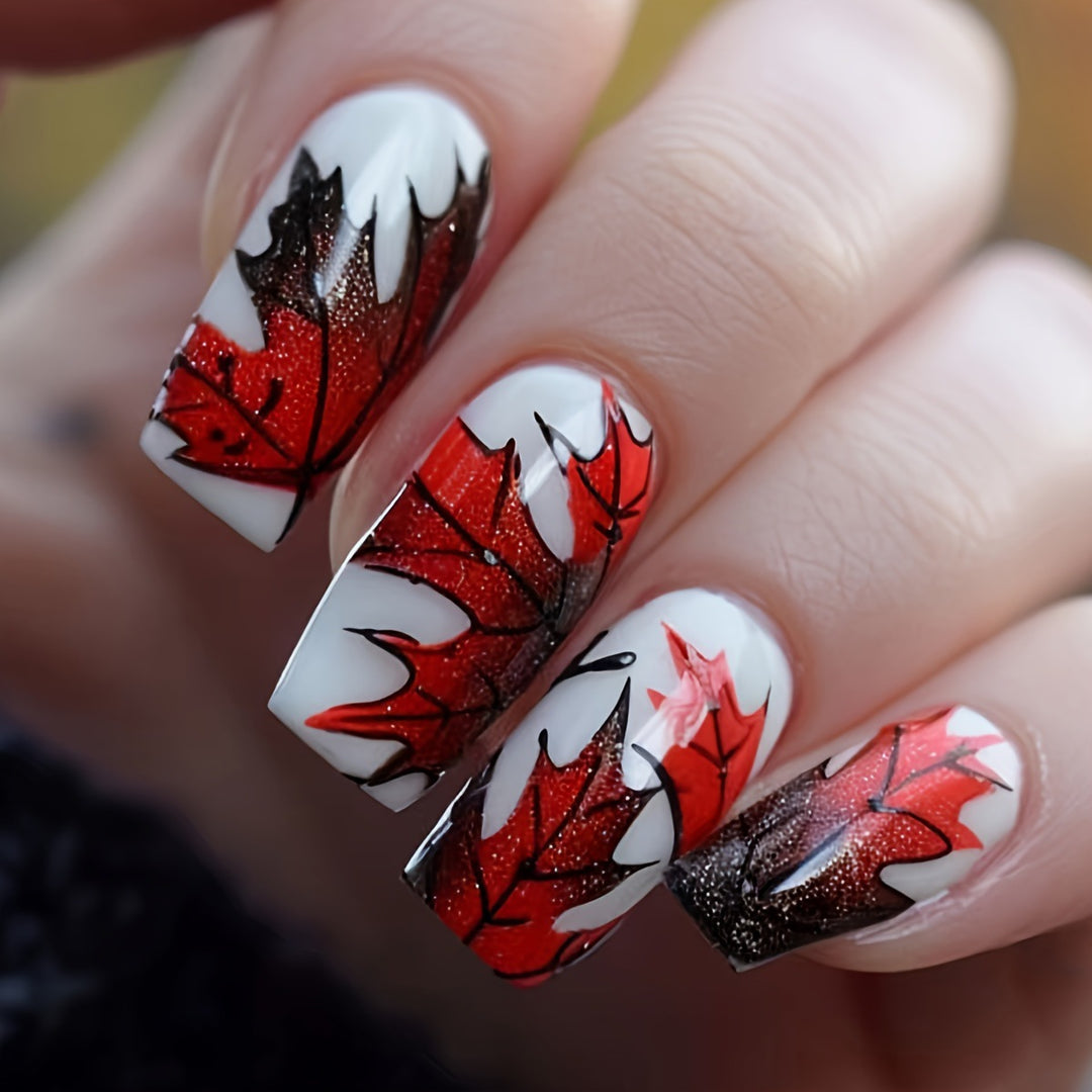 Creative Autumn Nail Design Bowlift