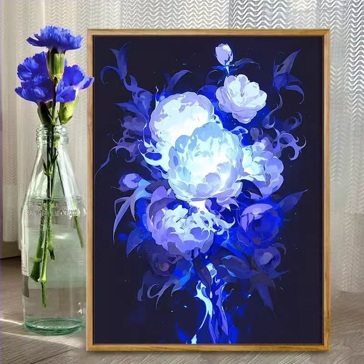 Floral Fantasy Illustration Art Print Bowlift