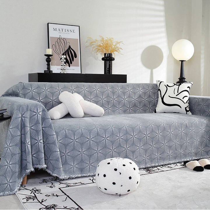 Textured Decorative Sofa Throw Cover