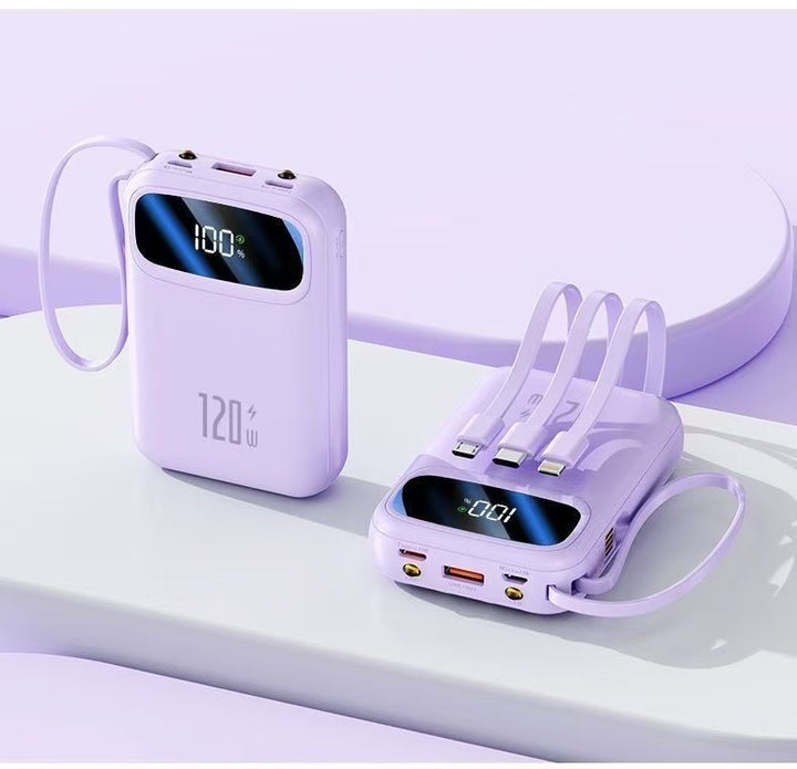 High-performance power bank with digital display and multiple connections Bowlift