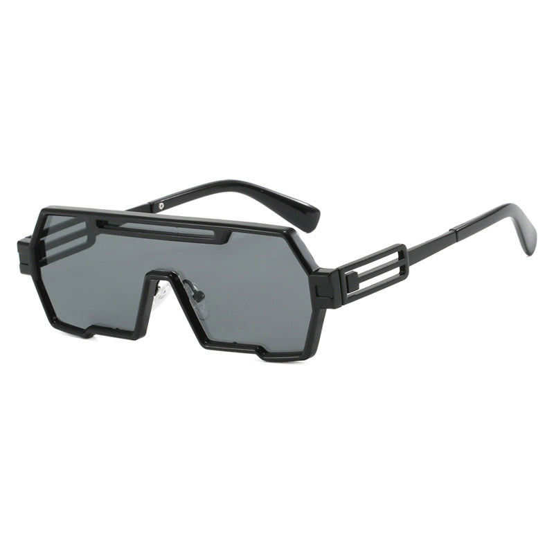 Women's futuristic sunglasses in striking hexagon design Bowlift