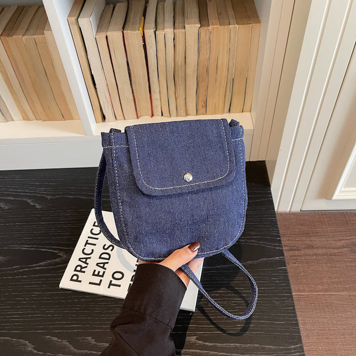 WoVintage Denim Crossbody Bag Bowlift