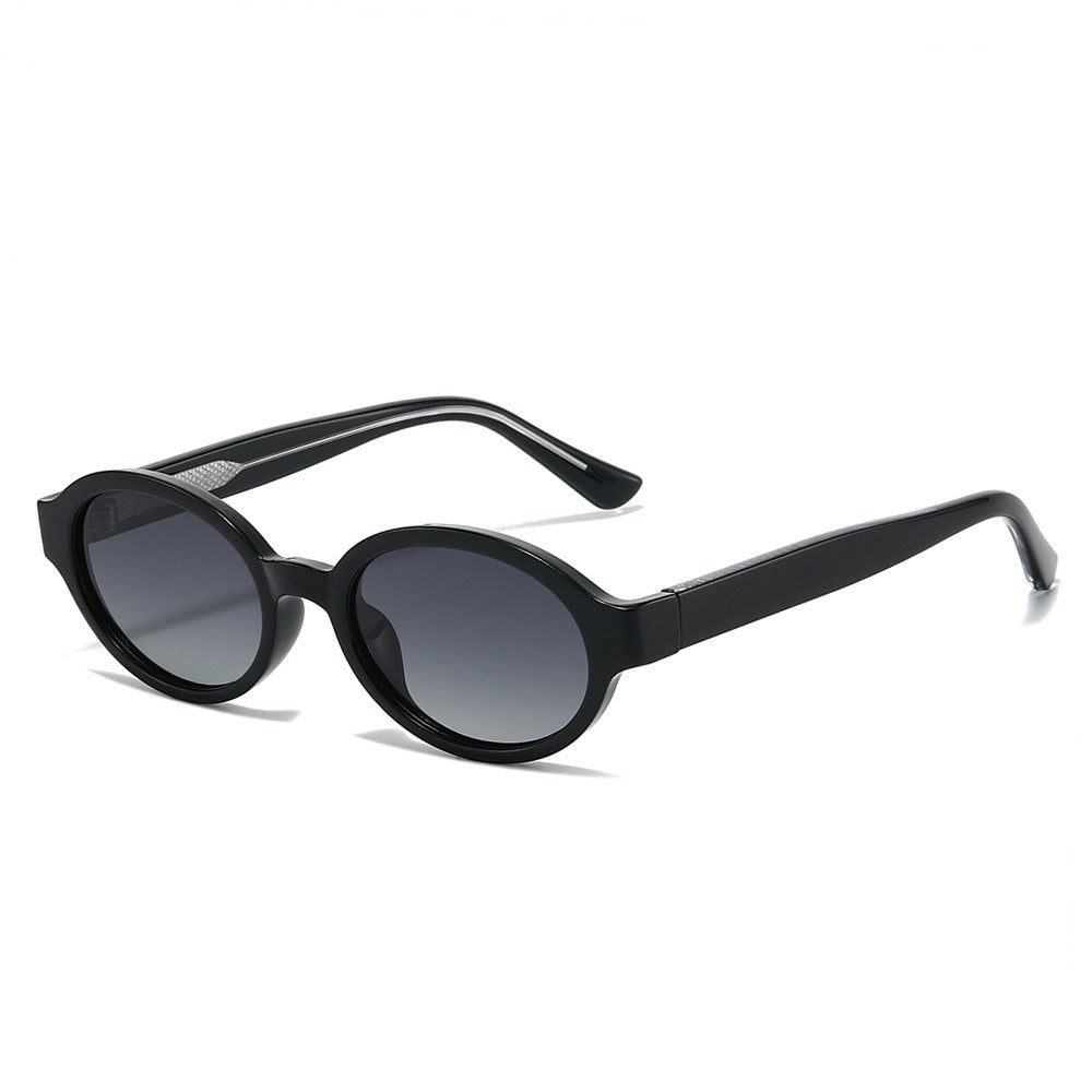 Ladies fashionable sunglasses in oval style with special wearing comfort Bowlift