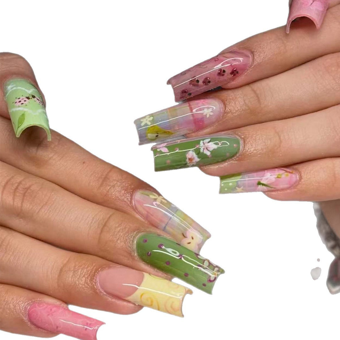 Modern Acrylic Nail Set Bowlift
