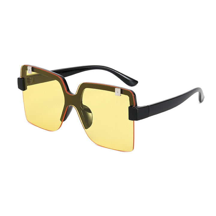 Women's Fashion Oversized Sunglasses with Futuristic Design Bowlift