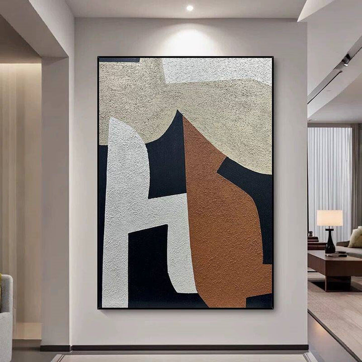 Modern Minimalist Textured Wall Art
