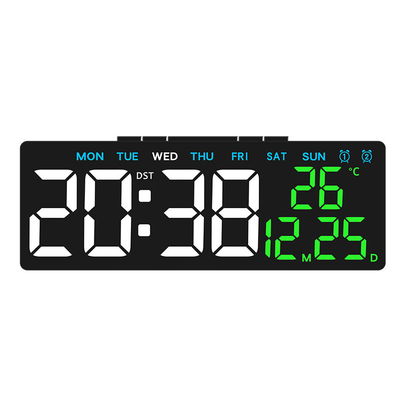 Digital multifunction alarm clock with large display Bowlift