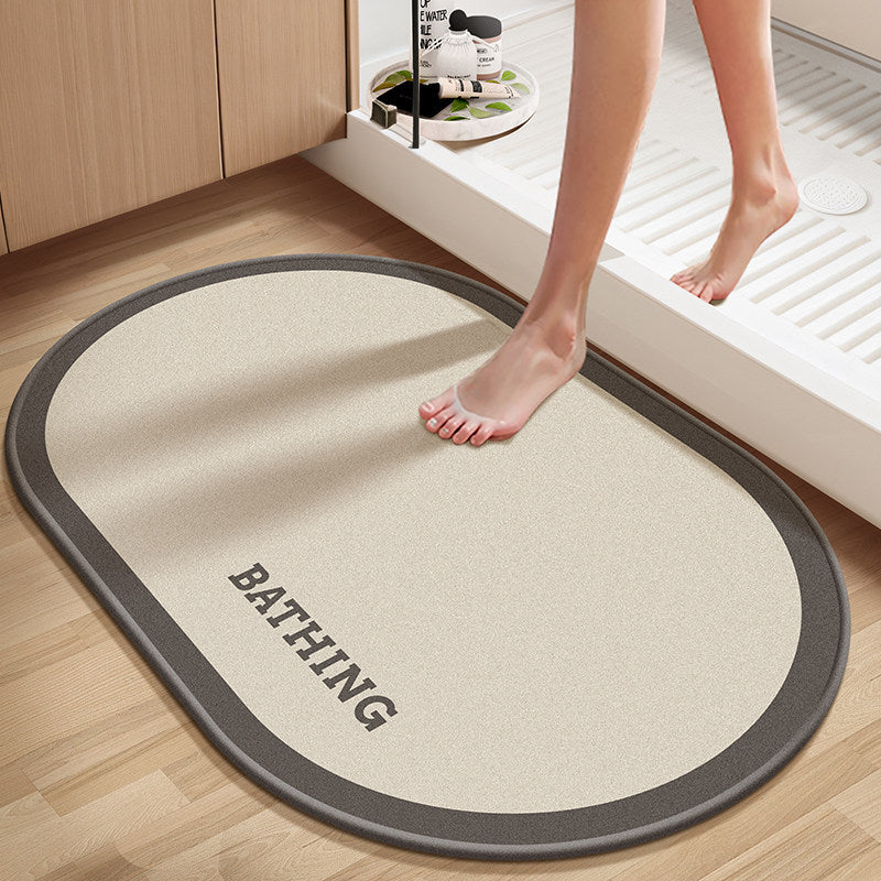 Plush Bath Mat Bowlift