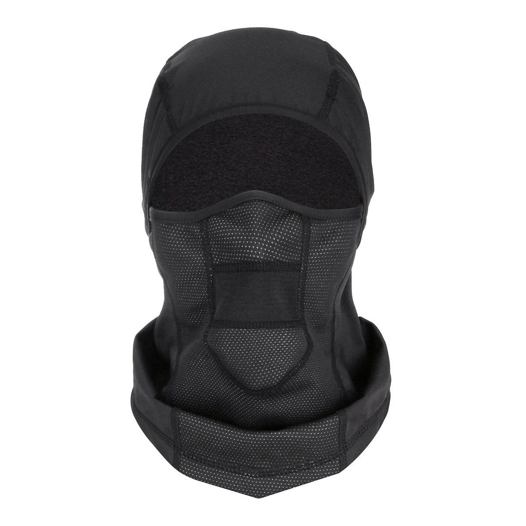 Thermal Fleece Full Face Balaclava with Breathable Mesh Vent and Integrated Neck Gaiter Bowlift